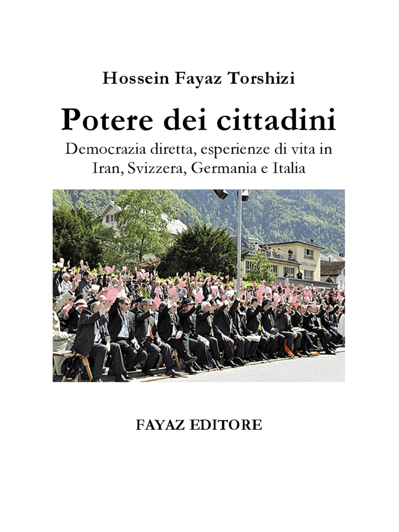 Copertina del "Potere dei cittadini" di Hossein Fayaz,